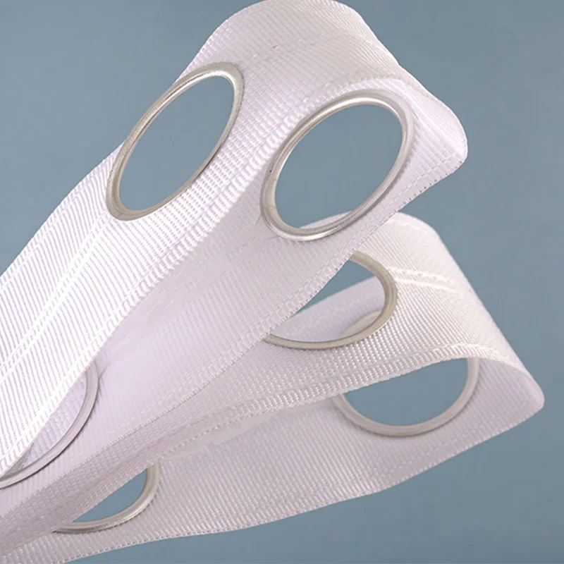 Sewing Eyelet Fabric - 10m 15m Eyelet Punch Tape White