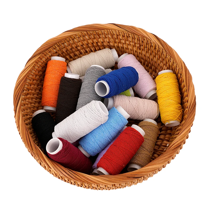 Sewing Machine Yarn - 18-Color 0.6mm Ultra-Fine Elastic Thread High-Stretch