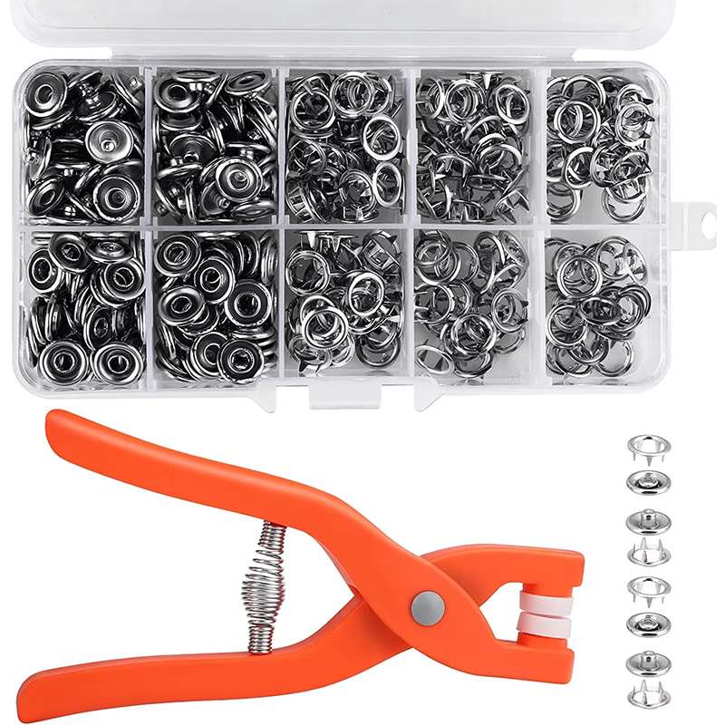 Sewing Eyelet Fabric - 50/100Sets Plier Tool Buckle Buttons Metal