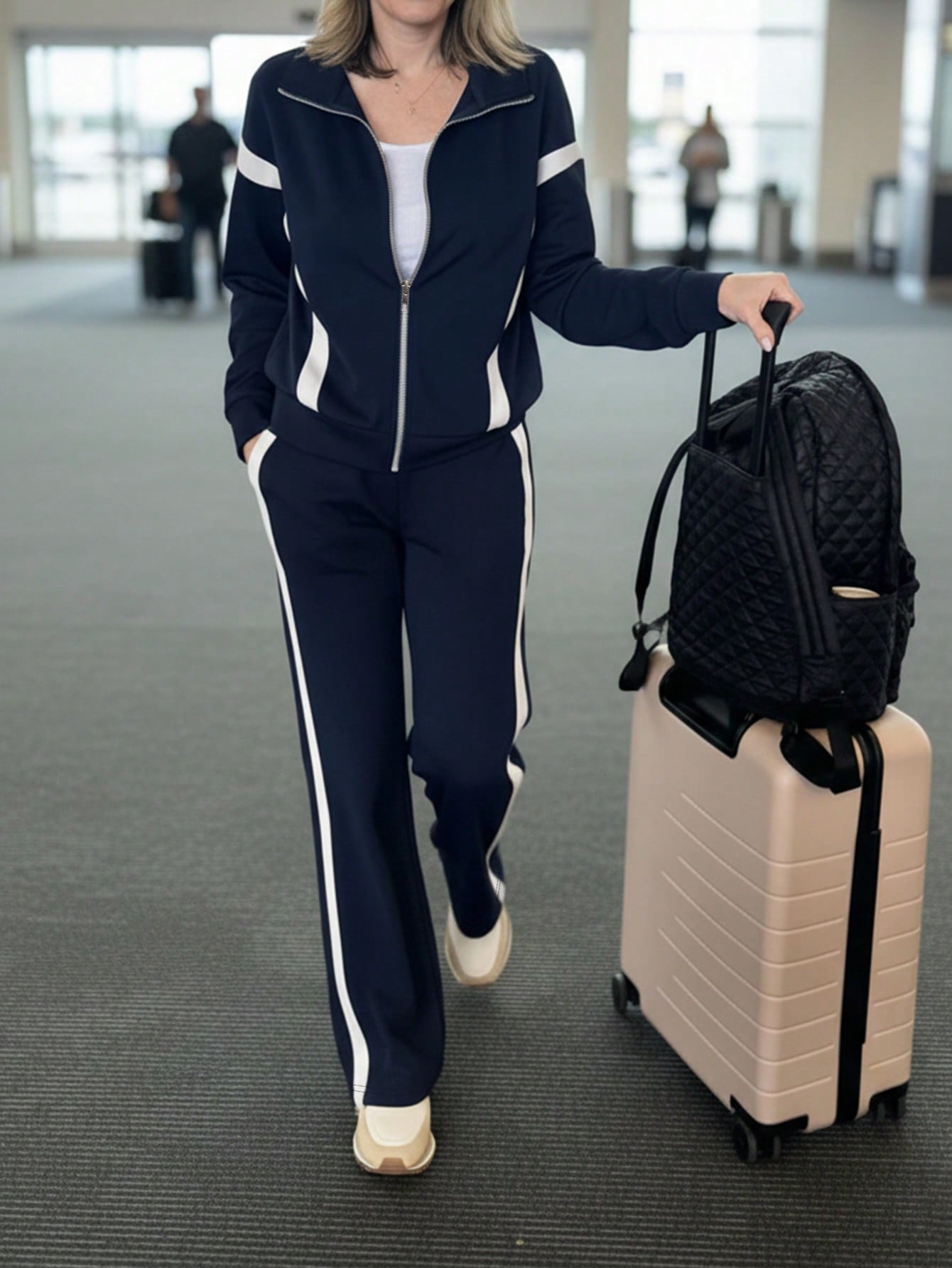 Sewing Jackets - Casual style women's fashion commuter set