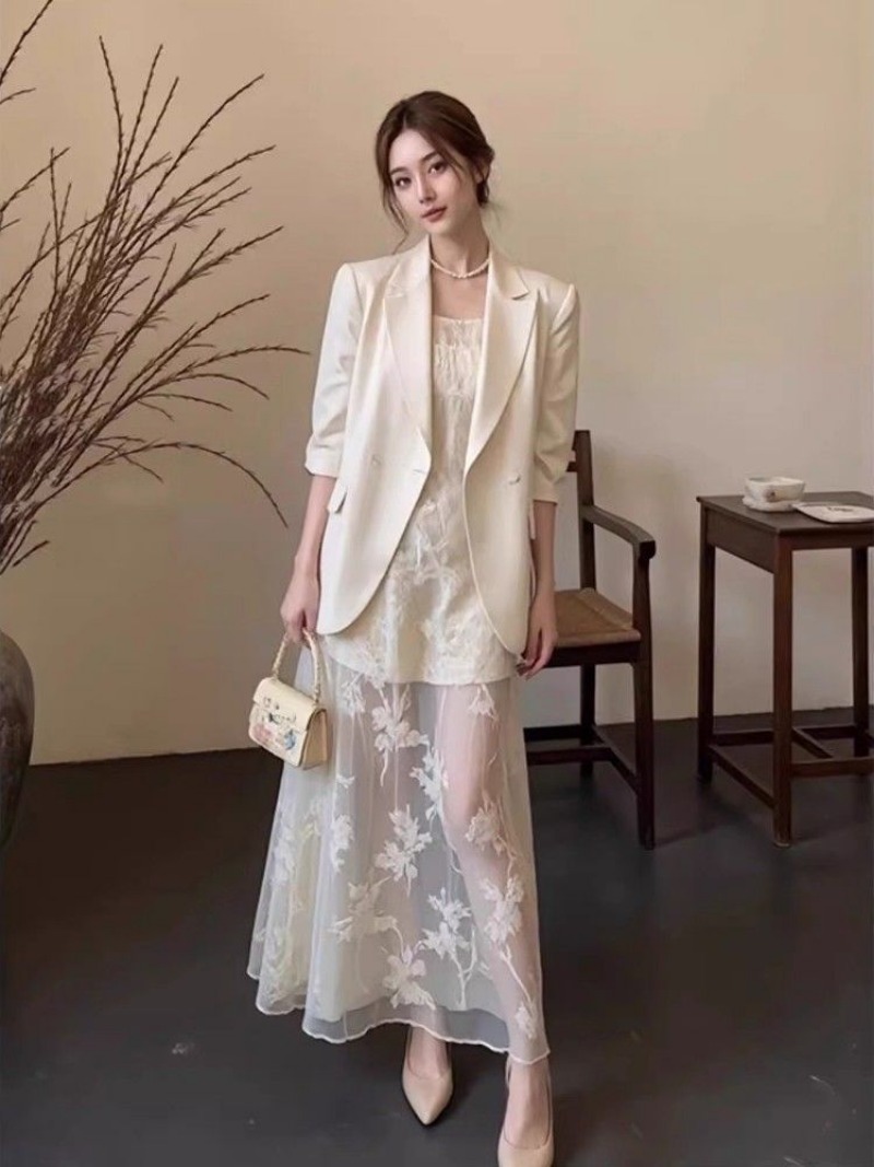 Sewing Jackets - New High End Autumn Dress Set