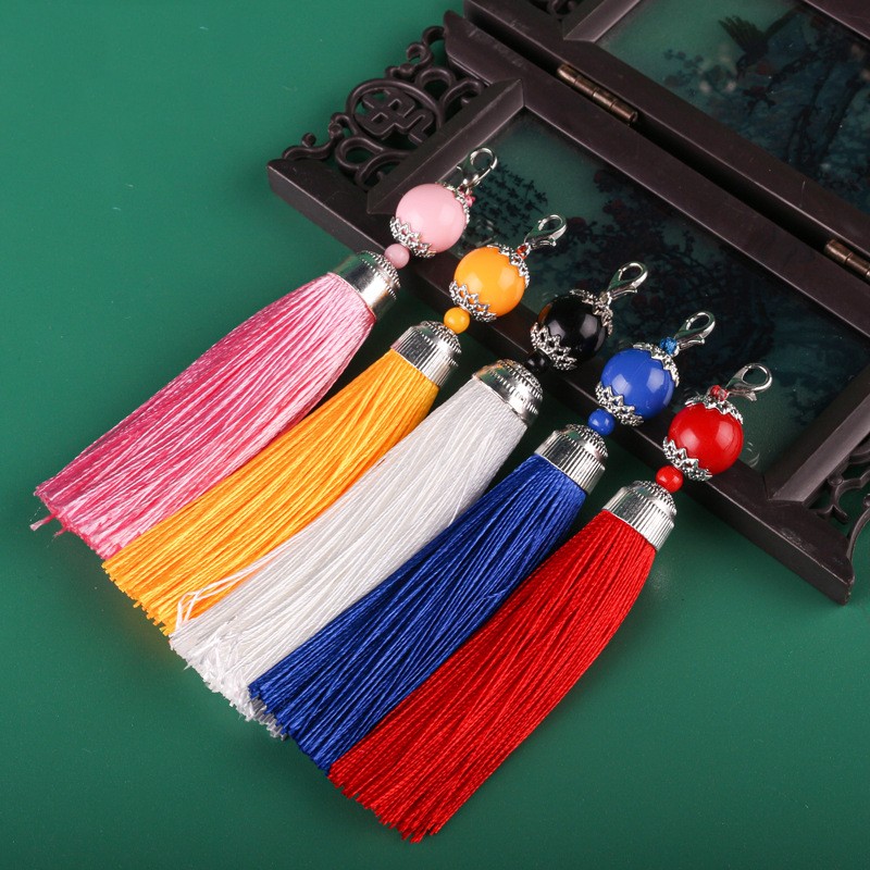 10pc Vintage Bead Tassel Lobst - Vintage Sewing Textile ulasan dan harga
