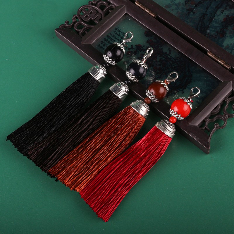 10pc Vintage Bead Tassel Lobst - Vintage Sewing Textile ulasan dan harga