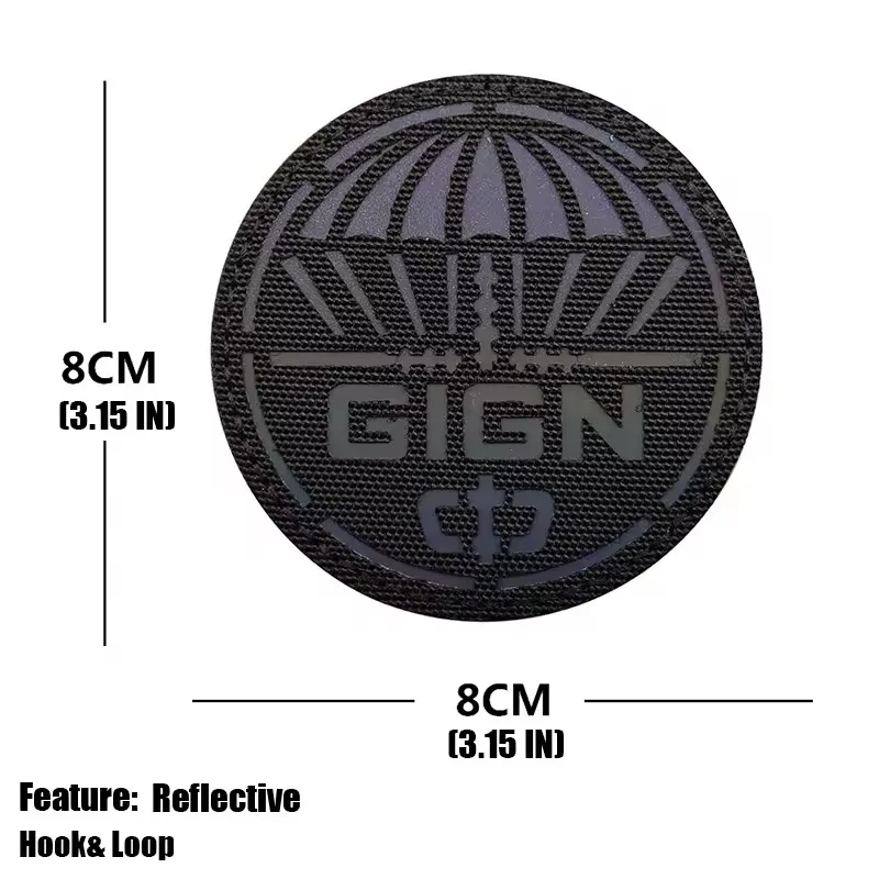 France GIGN Tactical Patches L - Sewing Jackets ulasan dan harga