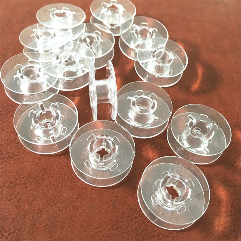 Plastic Clear Sewing Bobbins # - Sewing Machine Yarn ulasan dan harga