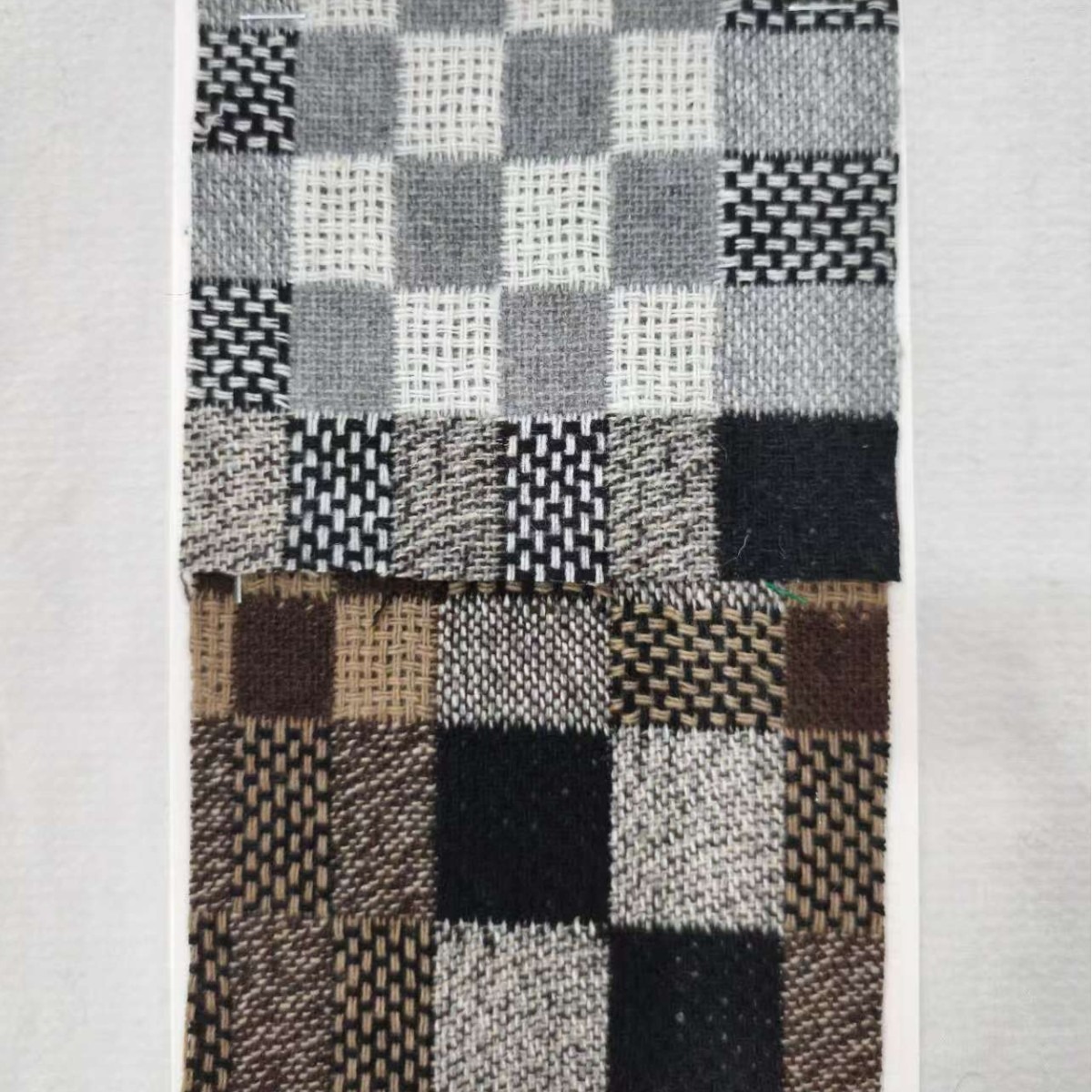 Grid Tweed Wool Fabric，for Fal - Sewing Tweed ulasan dan harga