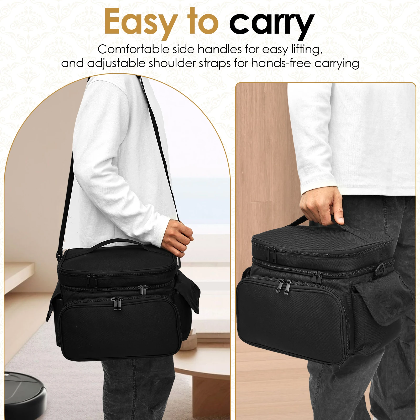 Large Sewing Bag Wool Knitting - Textile Sewing Kit ulasan dan harga