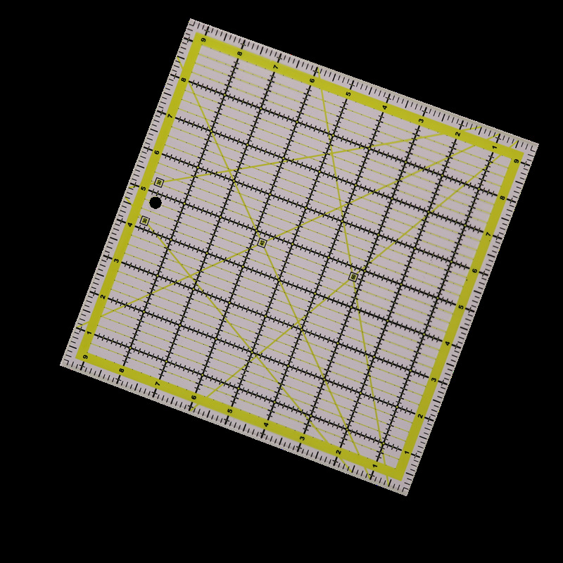 4Pcs Square Acrylic Quilting R - Quilting Ruler Square ulasan dan harga