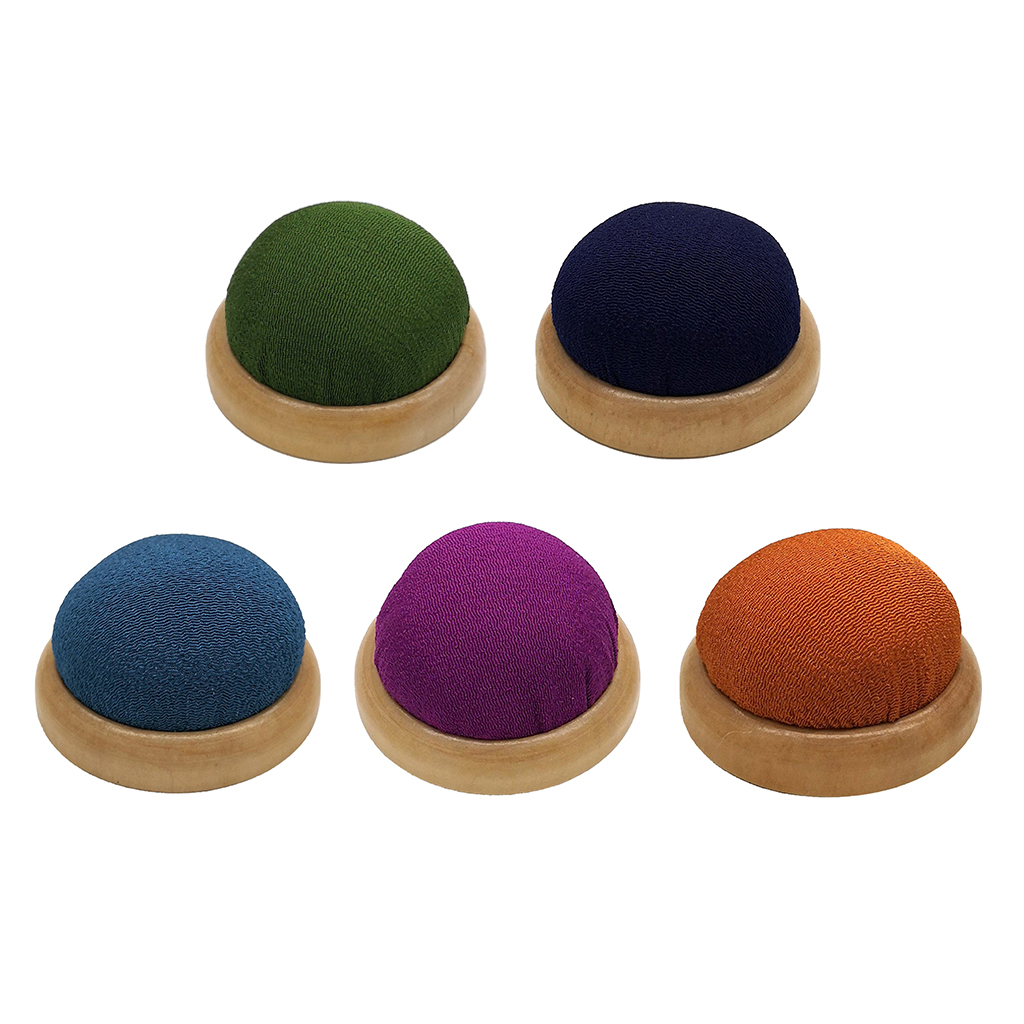 Wooden Base Pin Cushion Pincus - Sewing Pin Cushion ulasan dan harga