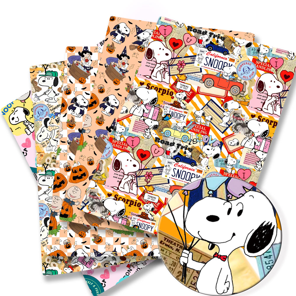 TAKARA TOMY Snoopy fabric140x5 - Sewing Textiles ulasan dan harga