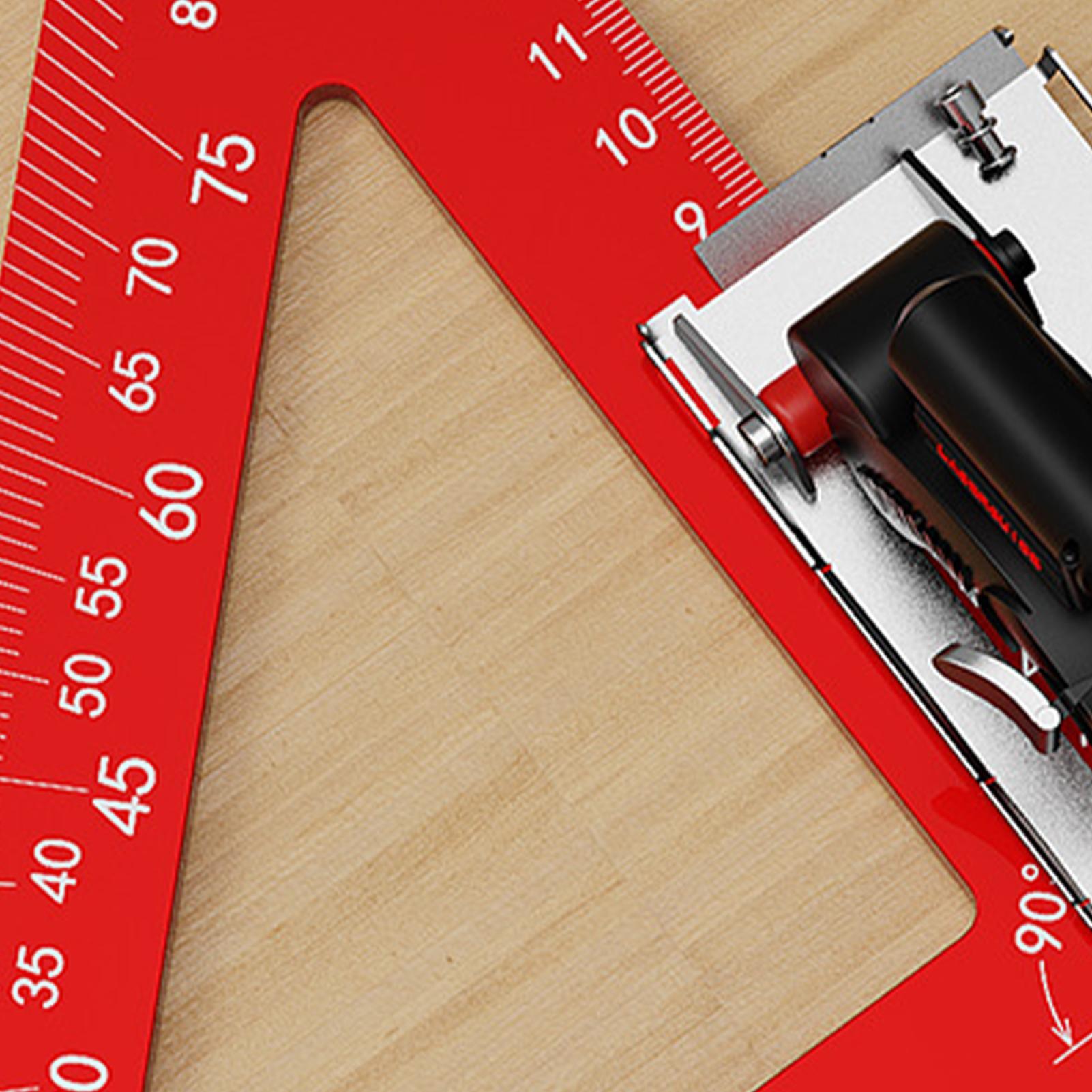 Woodworking Square Right Angle - Quilting Ruler Square ulasan dan harga