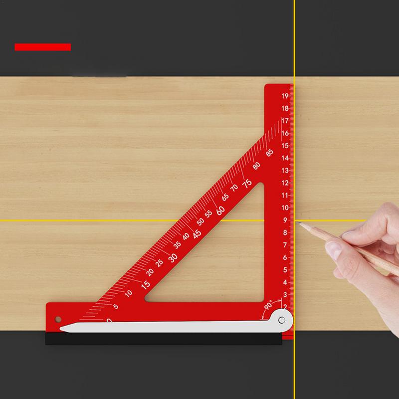 Woodworking Square Right Angle - Quilting Ruler Square ulasan dan harga