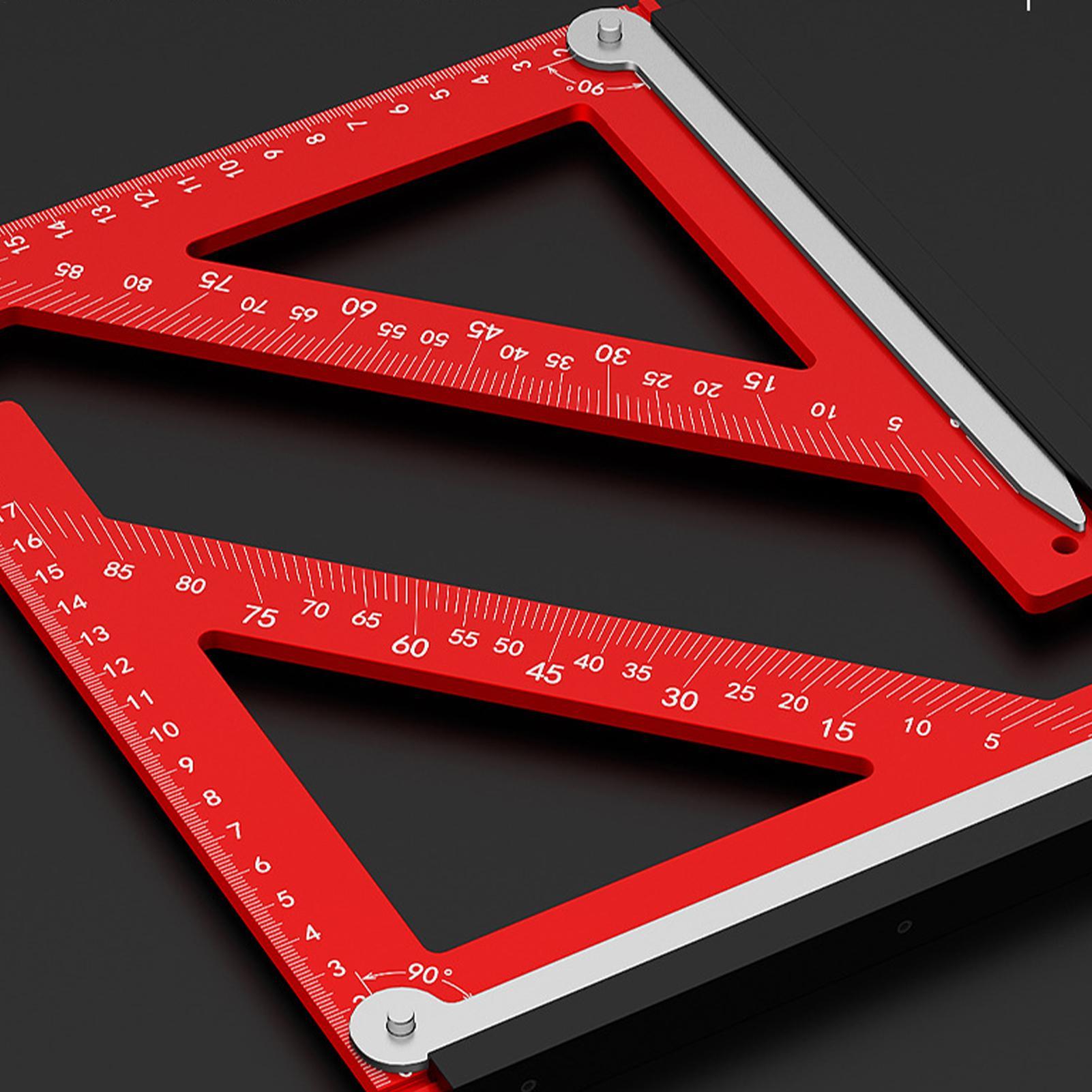 Woodworking Square Right Angle - Quilting Ruler Square ulasan dan harga