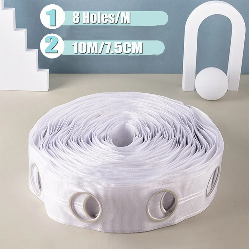10m 15m Eyelet Punch Tape Whit - Sewing Eyelet Fabric ulasan dan harga