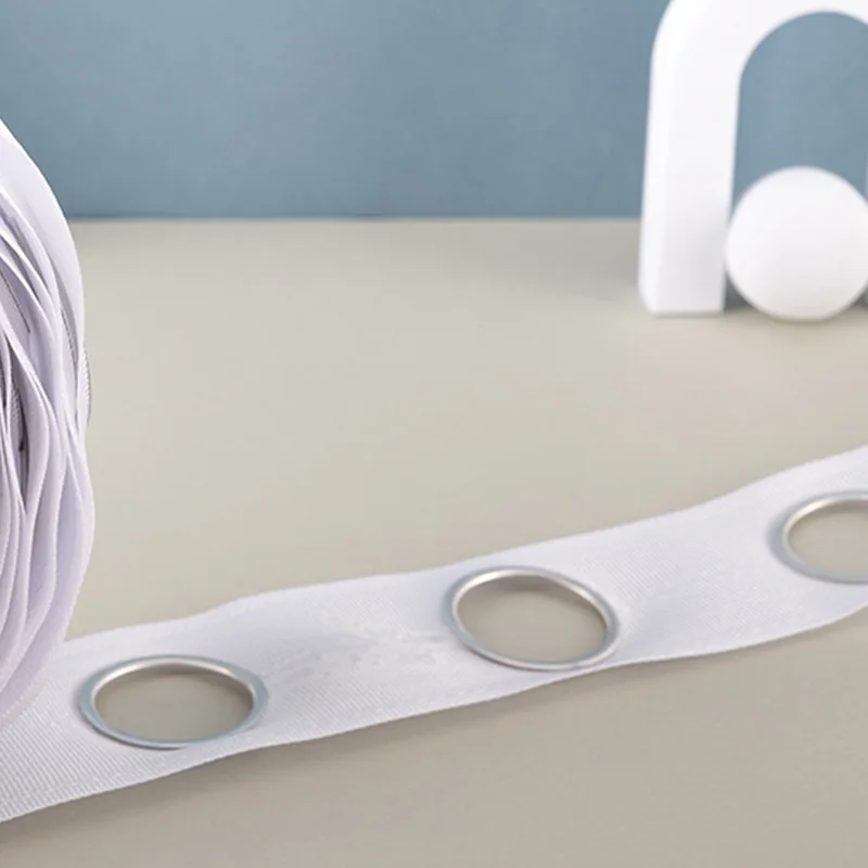 10m 15m Eyelet Punch Tape Whit - Sewing Eyelet Fabric ulasan dan harga
