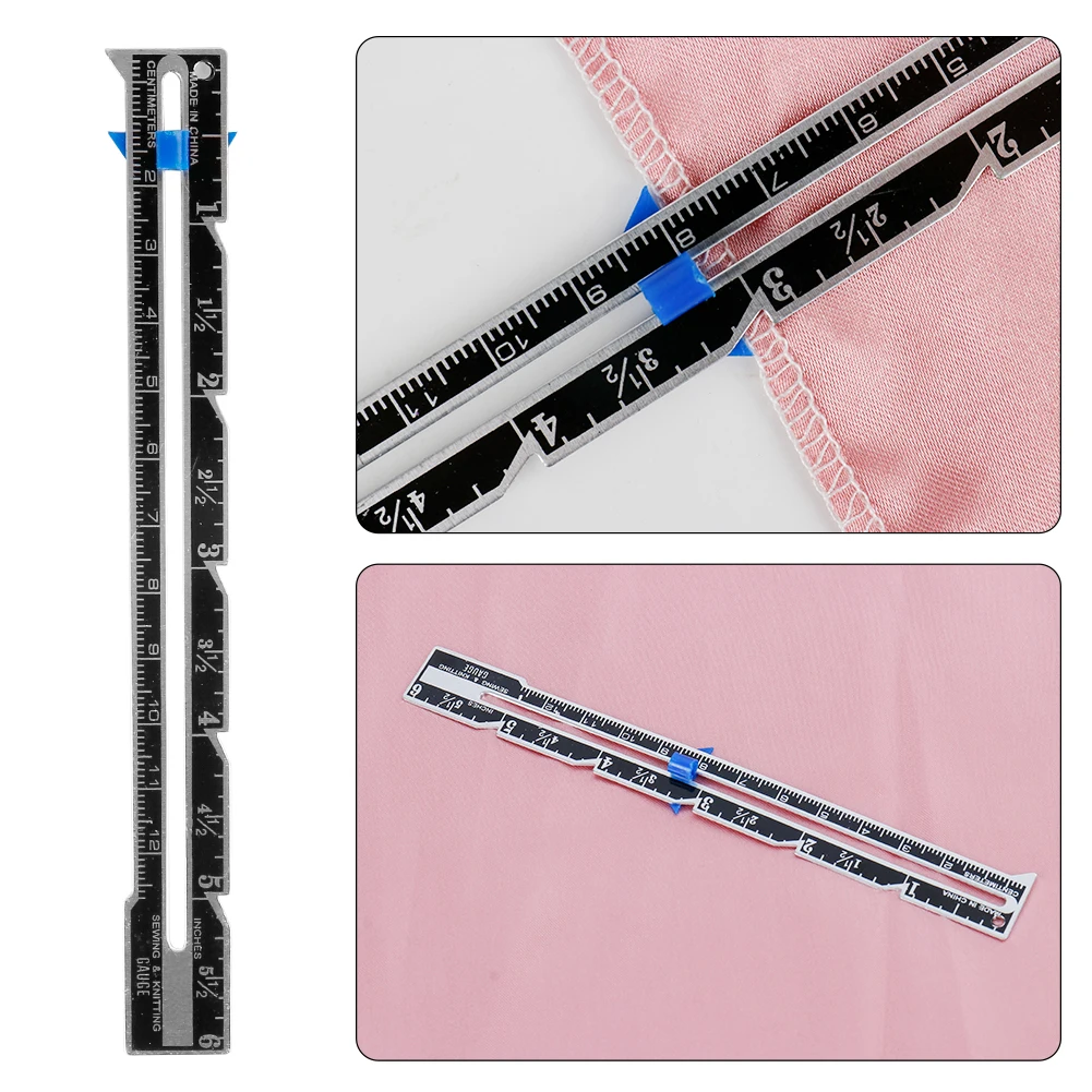 5-IN-1 Sewing Seam Ruler Measu - Quilting Ruler Square ulasan dan harga