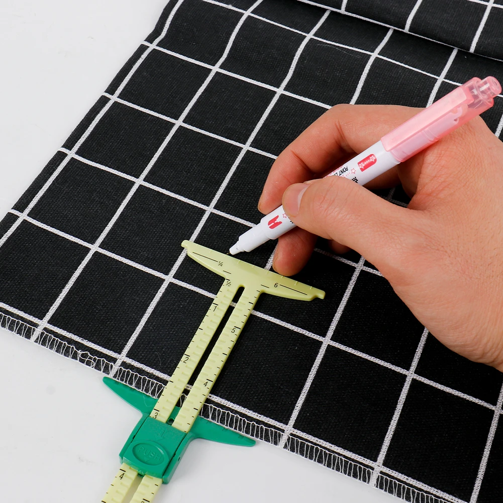 5-IN-1 Sewing Seam Ruler Measu - Quilting Ruler Square ulasan dan harga