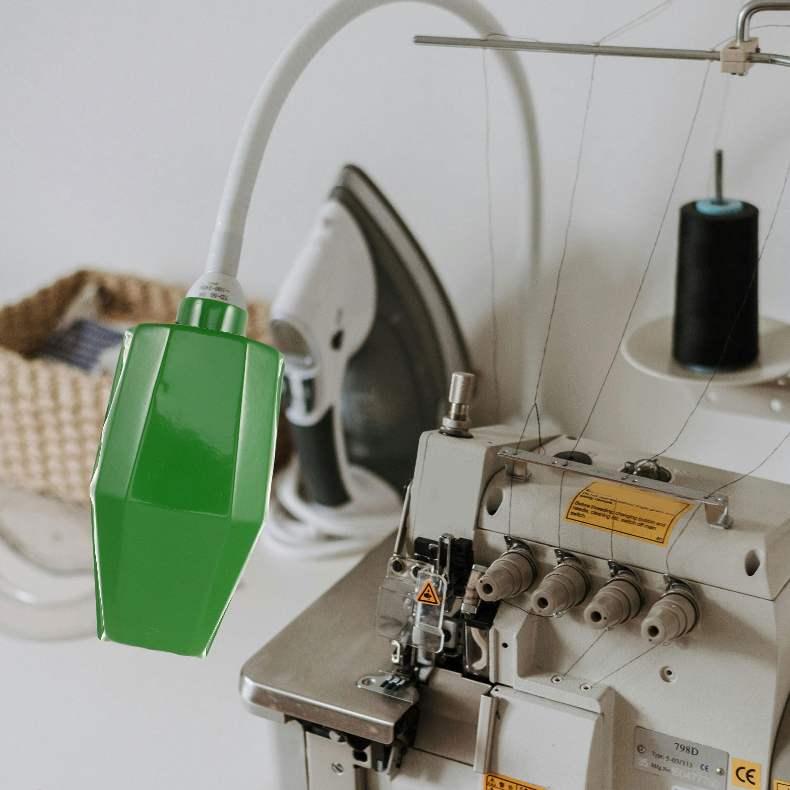 Machine Tool Lamp Shade Green  - Sewing Factory ulasan dan harga