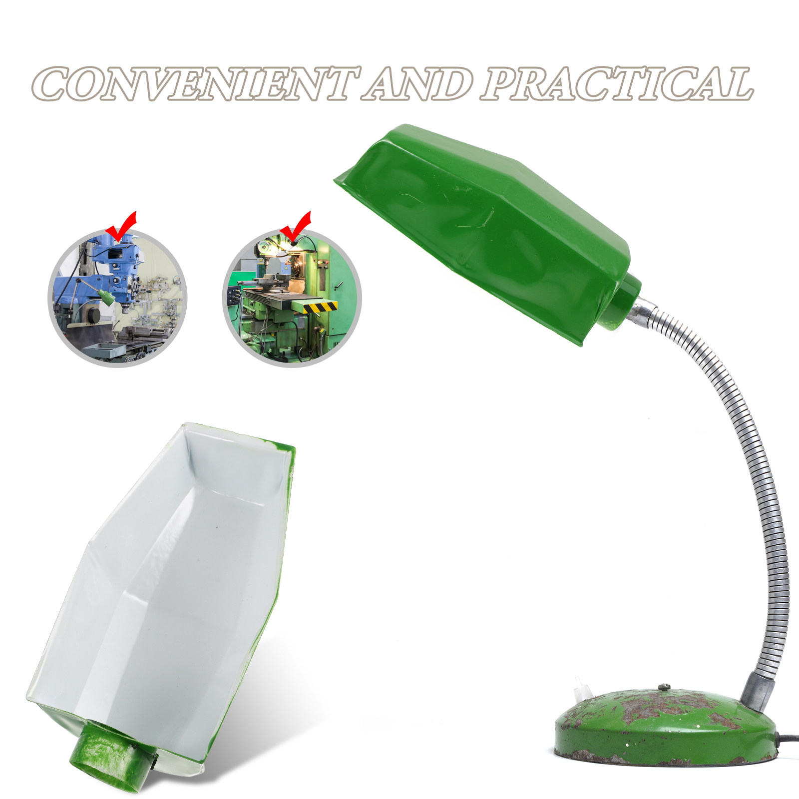 Machine Tool Lamp Shade Green  - Sewing Factory ulasan dan harga