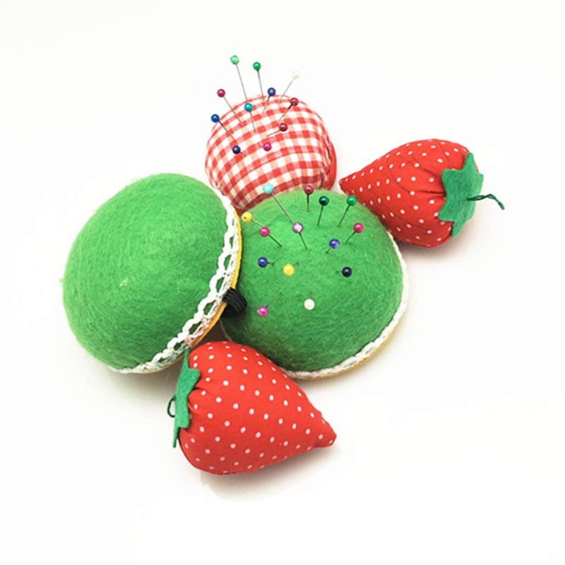 1pcs Strawberry Shaped Needle  - Sewing Pin Cushion ulasan dan harga