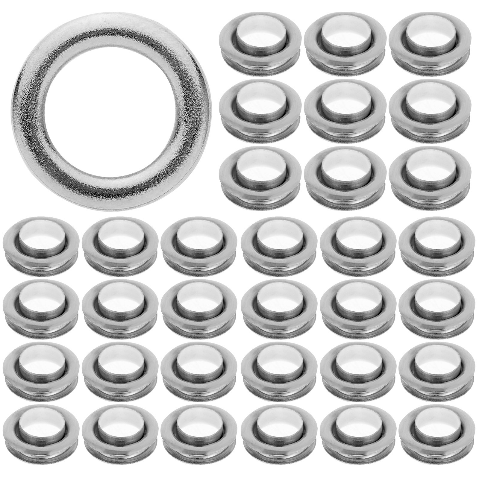 50Sets Premium Copper Eyelets  - Sewing Eyelet Fabric ulasan dan harga