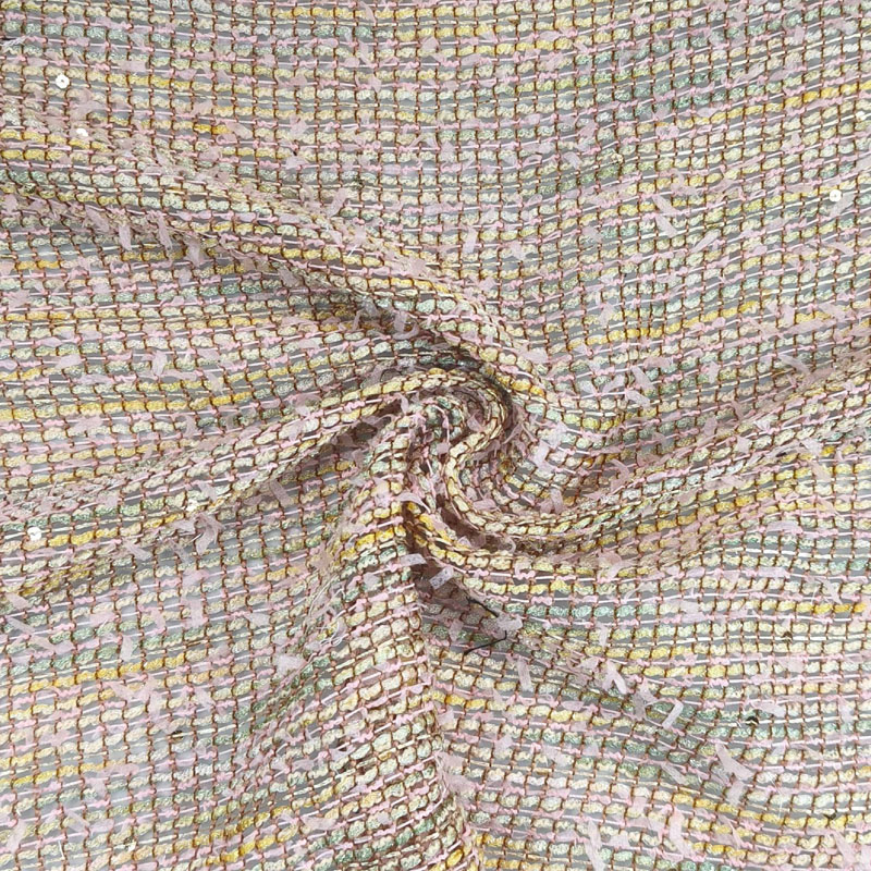 Lightweight Hollow Out Witth R - Sewing Tweed ulasan dan harga