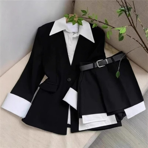 Women Two Piece Skirt Sets Pat - Sewing Jackets ulasan dan harga