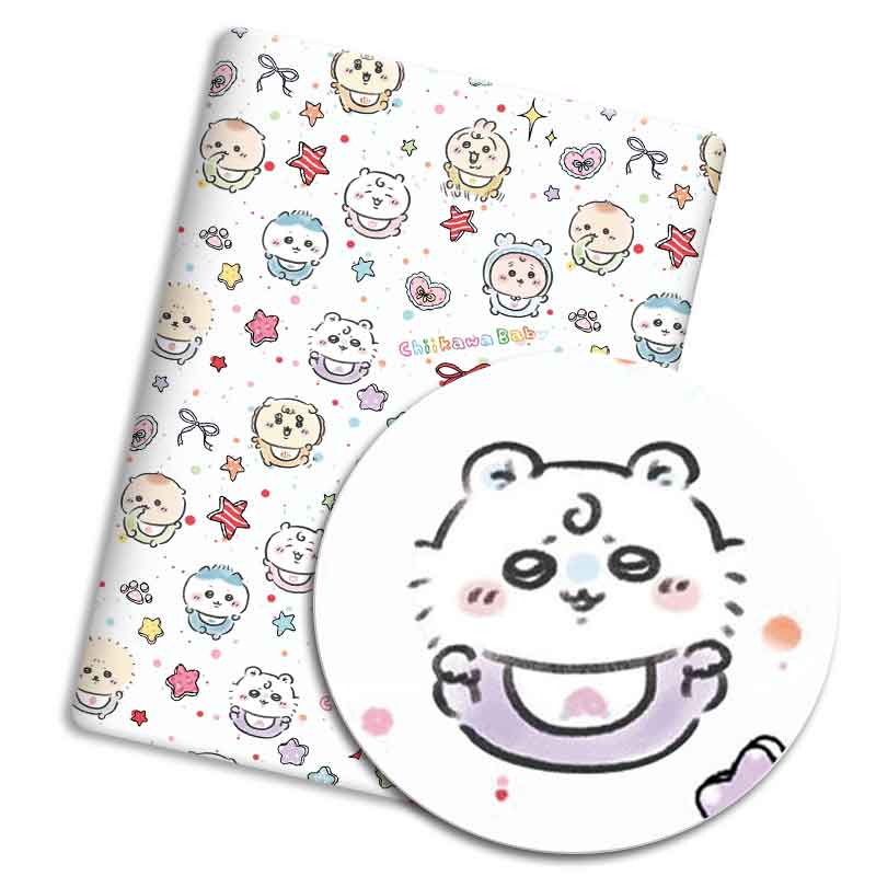 Cartoon Polyester fabric 140x5 - Sewing Textiles ulasan dan harga