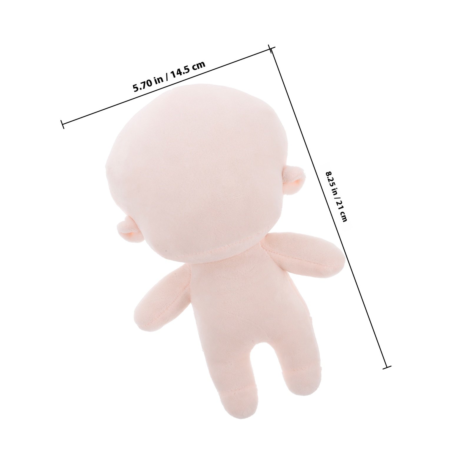 Cotton Blank Body Soft Stuffed - Sewing Textiles ulasan dan harga