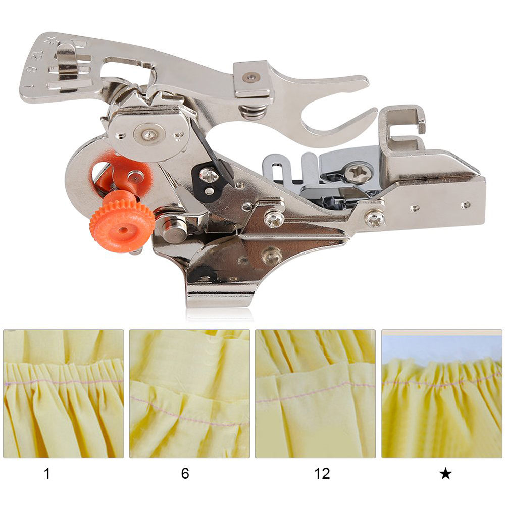 1pcs Ruffler Foot Sewing Machi - Sewing Gathering ulasan dan harga