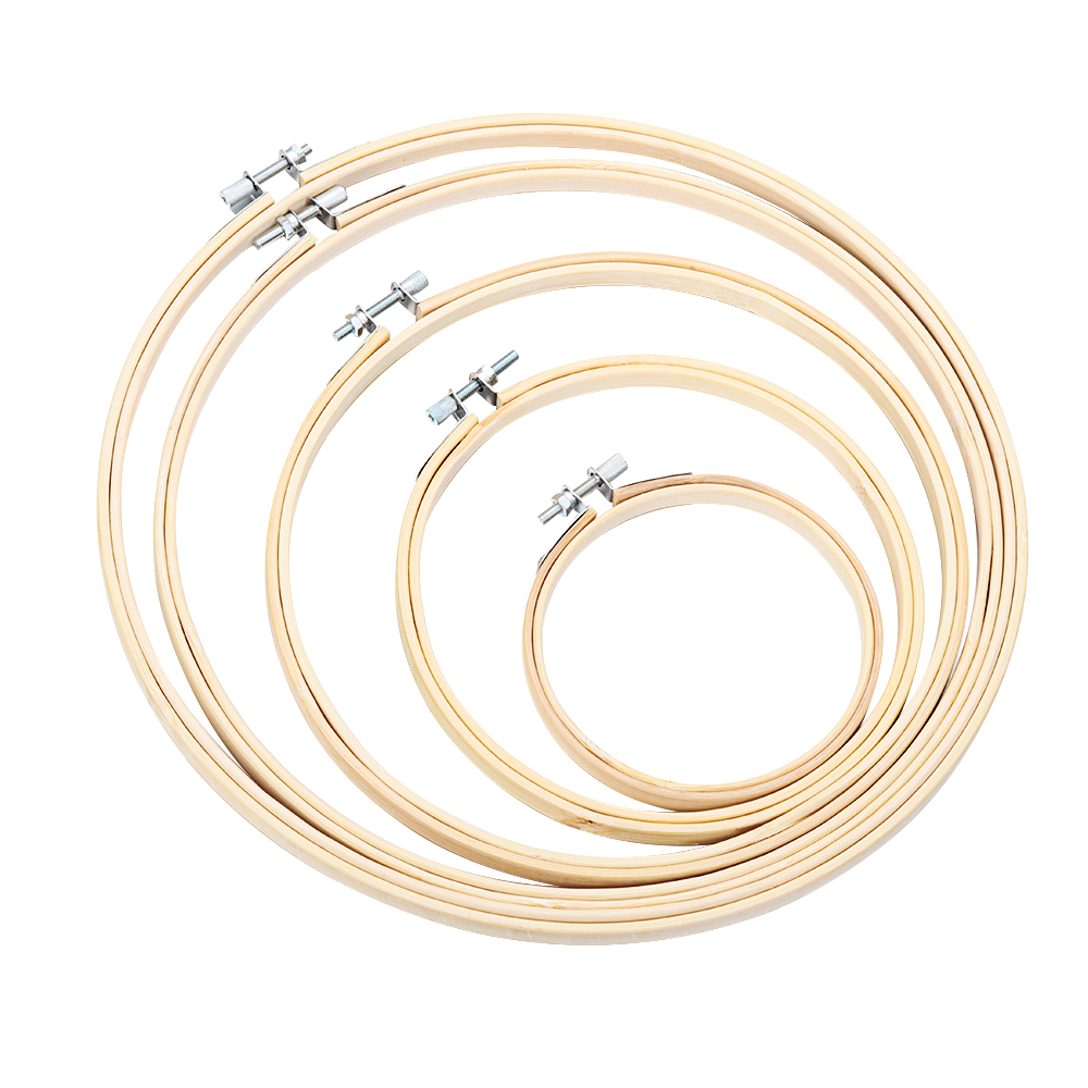10/13/15/20cm Embroidery Hoop  - Sewing Recycle ulasan dan harga