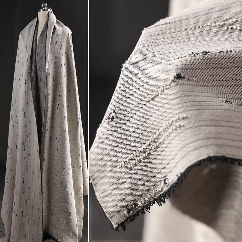 Striped Denim Cotton Jacquard  - Sewing Recycle ulasan dan harga