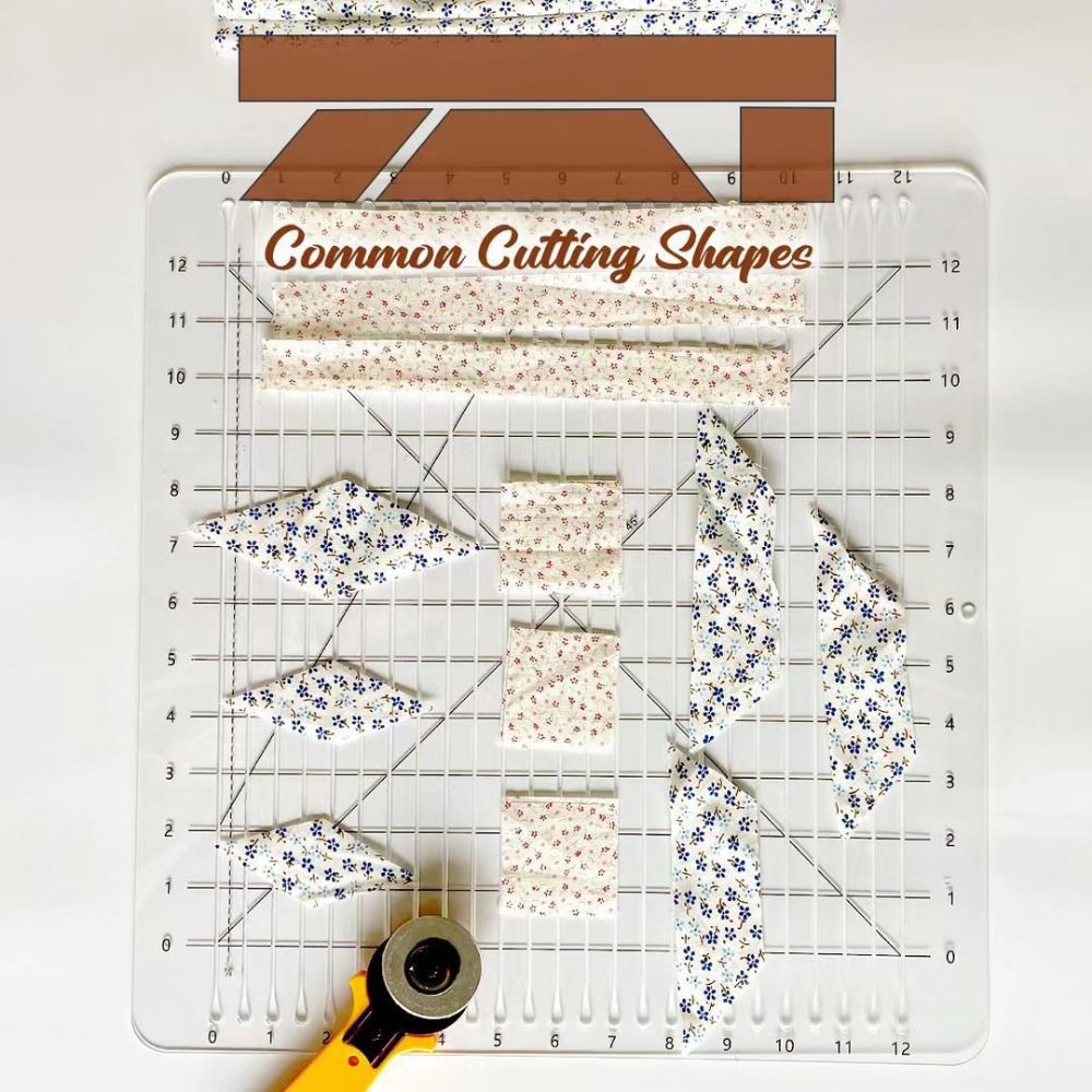 Cutting Assistant 5-in-1 Quilt - Quilting Ruler Square ulasan dan harga