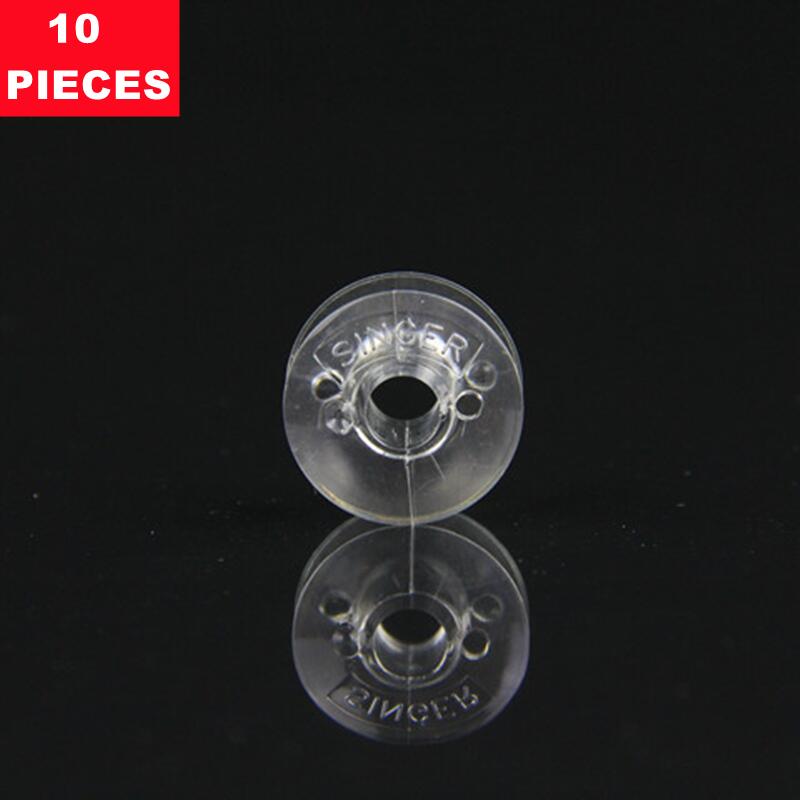 10Pcs Class 66 Plastic Bobbins - Sewing Machine Yarn ulasan dan harga