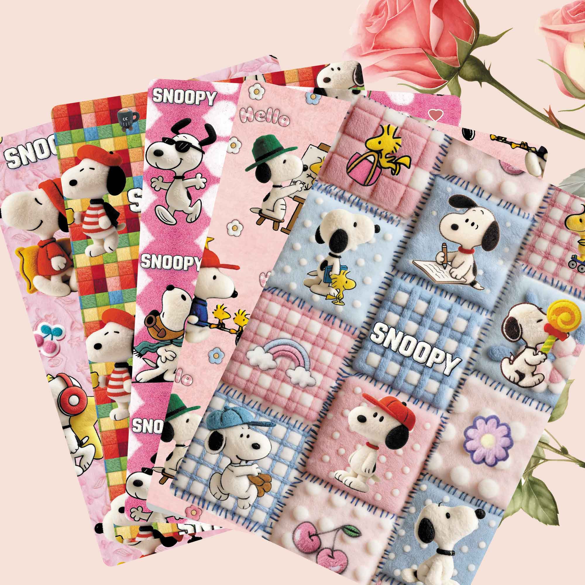 TAKARA TOMY Snoopy fabric140CM - Sewing Textiles ulasan dan harga