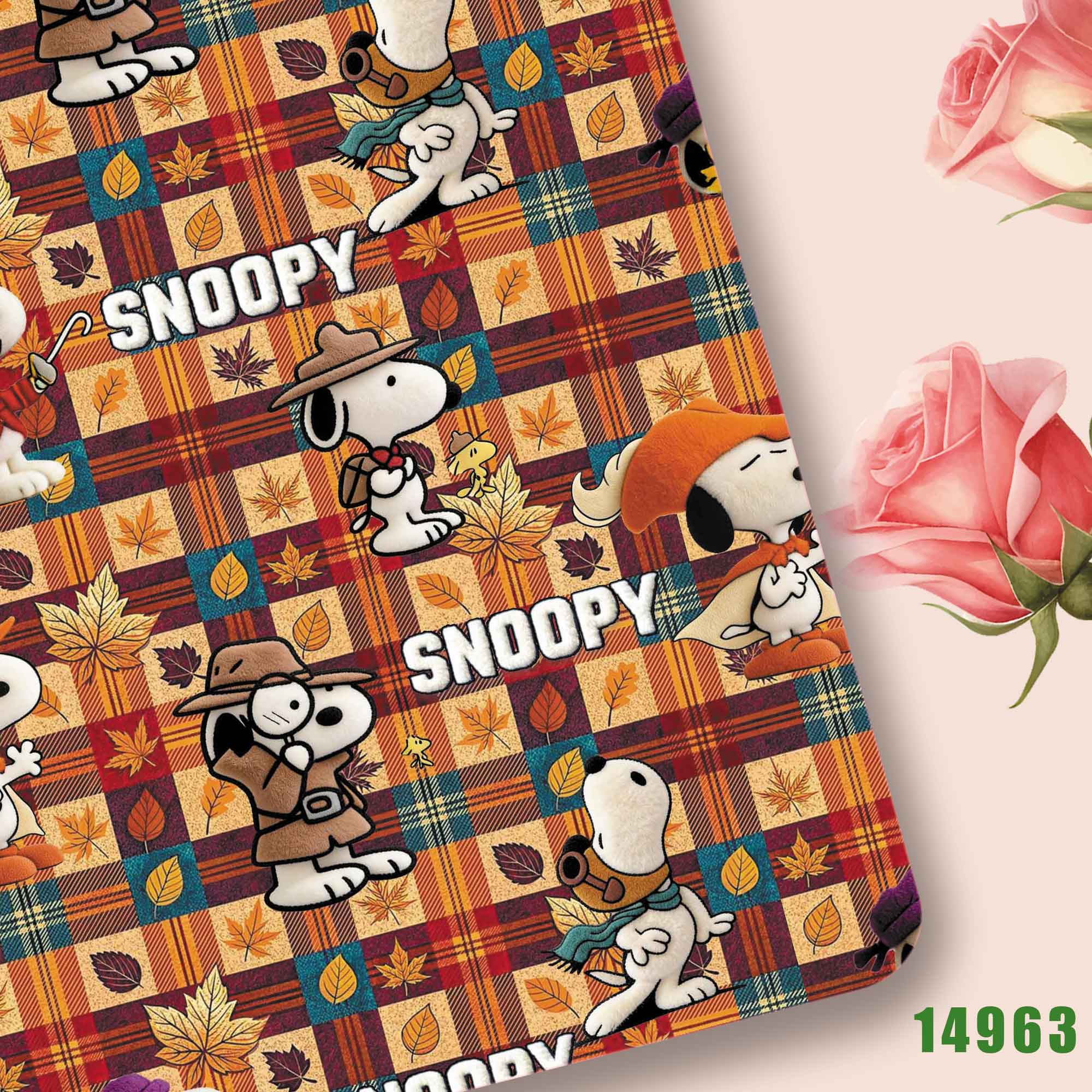 TAKARA TOMY Snoopy fabric140CM - Sewing Textiles ulasan dan harga