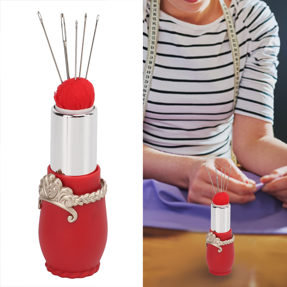 Lipstick Pin Cushion Sewing Ne - Sewing Pin Cushion ulasan dan harga