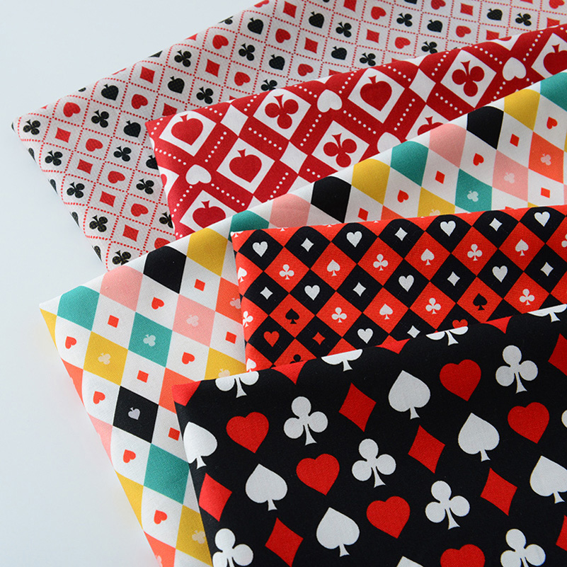 Ins Poker Element Cotton Digit - Sewing Textiles ulasan dan harga
