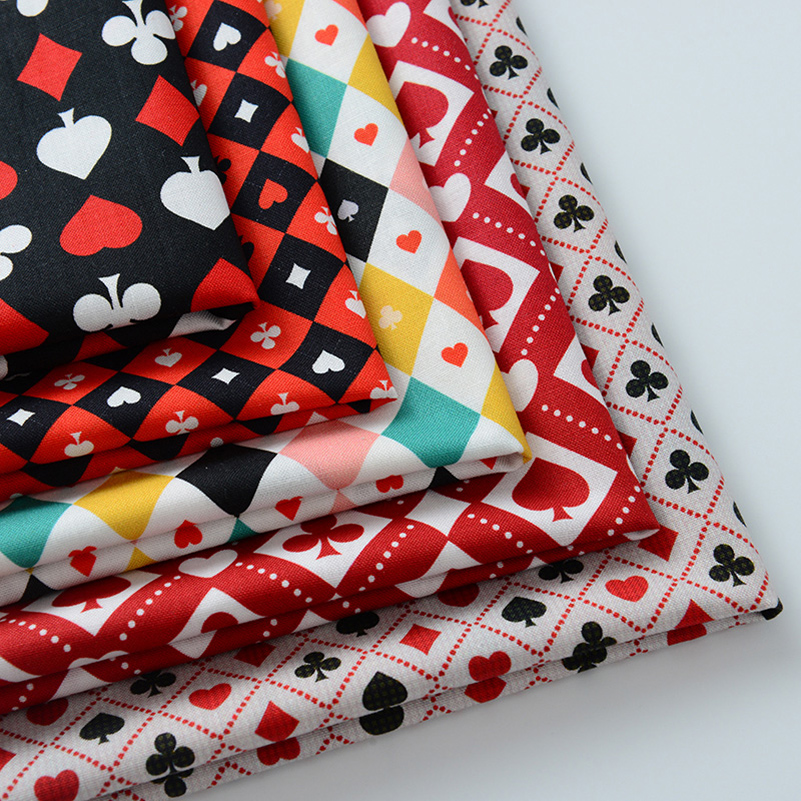 Ins Poker Element Cotton Digit - Sewing Textiles ulasan dan harga