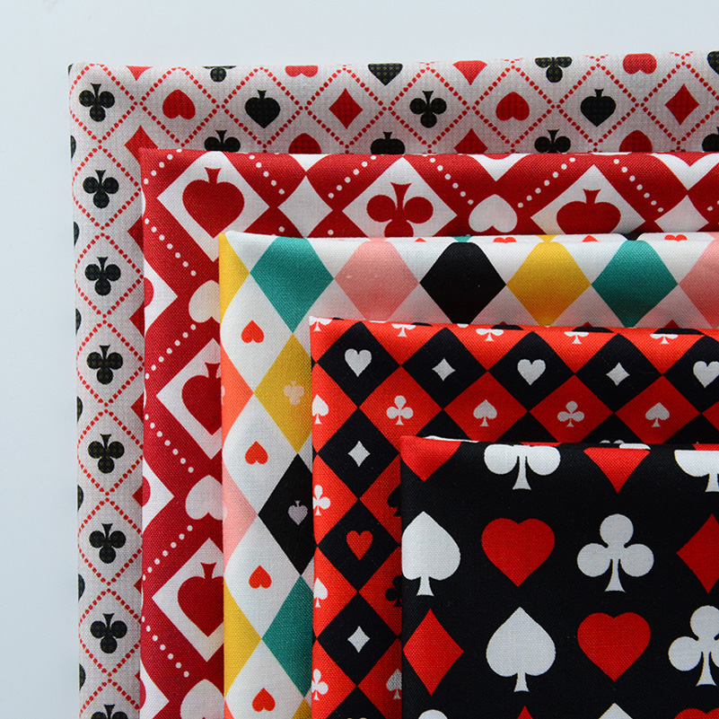 Ins Poker Element Cotton Digit - Sewing Textiles ulasan dan harga