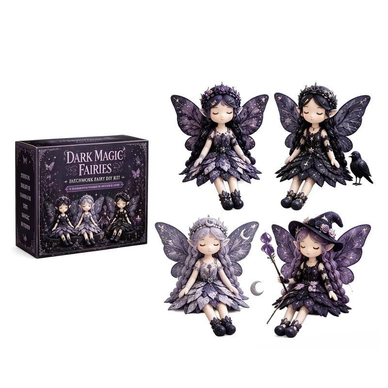 Flower Fairies Patchwork DIY K - Textile Sewing Kit ulasan dan harga