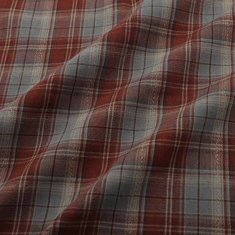 1 Meter Vintage Jacquard Plaid - Vintage Sewing Textile ulasan dan harga