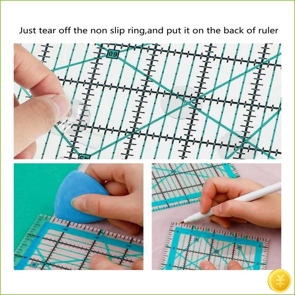 6 Piece Quilting Ruler Ironing - Quilting Ruler Square ulasan dan harga