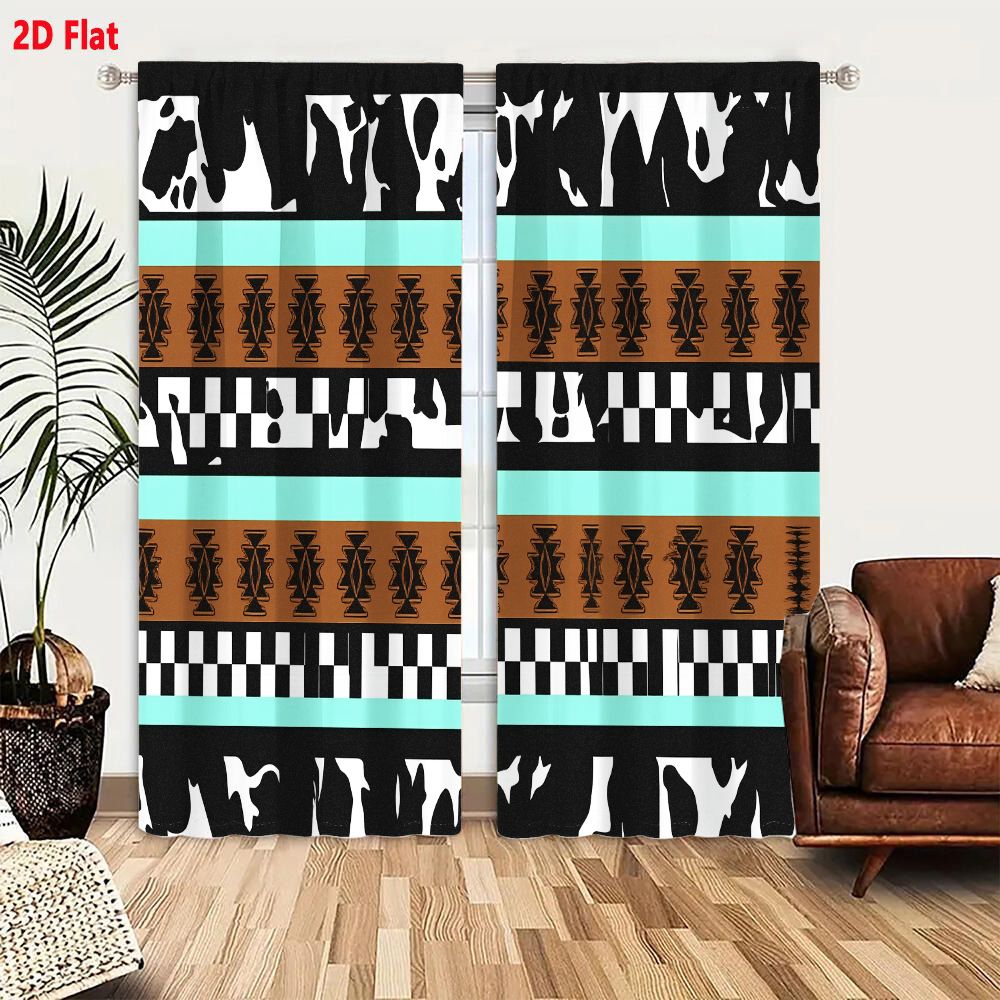 2Pcs Curtains 2D Flat Geometri - Century Textile & Sewing Supply Avenue C North Saskatoon Sk ulasan dan harga