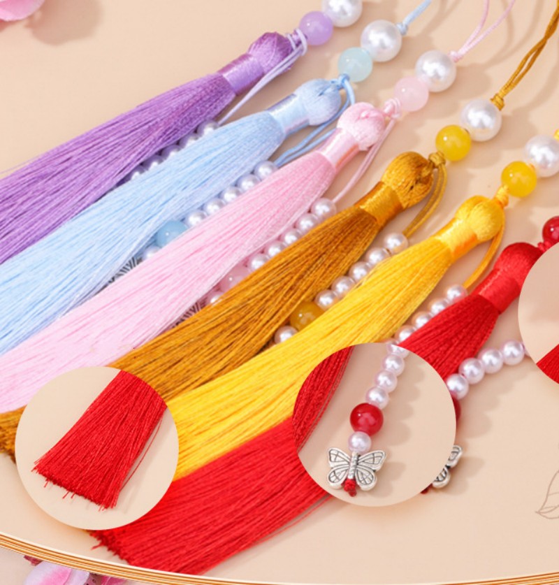 5pcs Vintage Pearl Butterfly T - Vintage Sewing Textile ulasan dan harga
