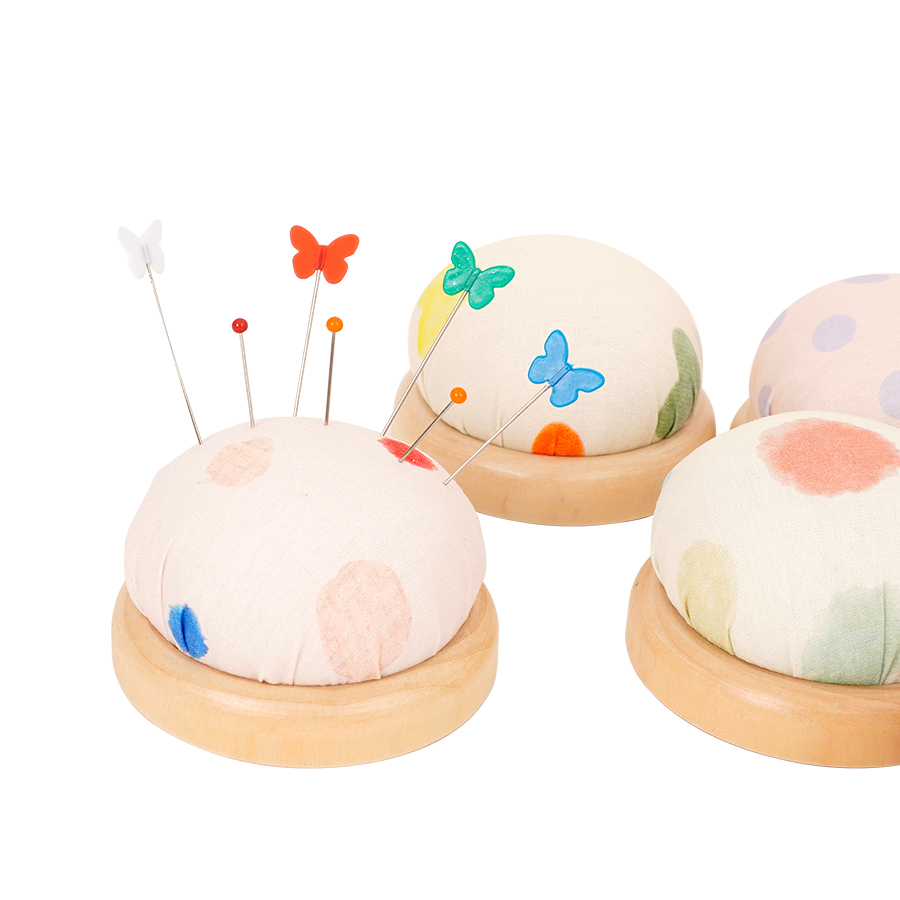 1pc Small Fresh Style Fabric S - Sewing Pin Cushion ulasan dan harga