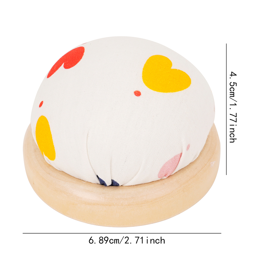1pc Small Fresh Style Fabric S - Sewing Pin Cushion ulasan dan harga