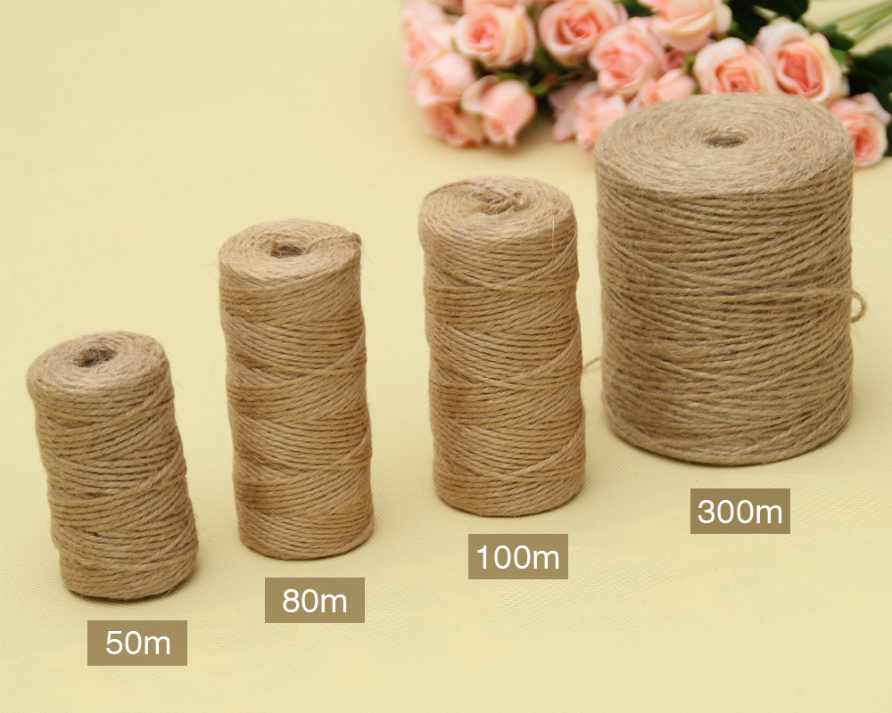 50/80/100Meters Natural Vintag - Vintage Sewing Textile ulasan dan harga