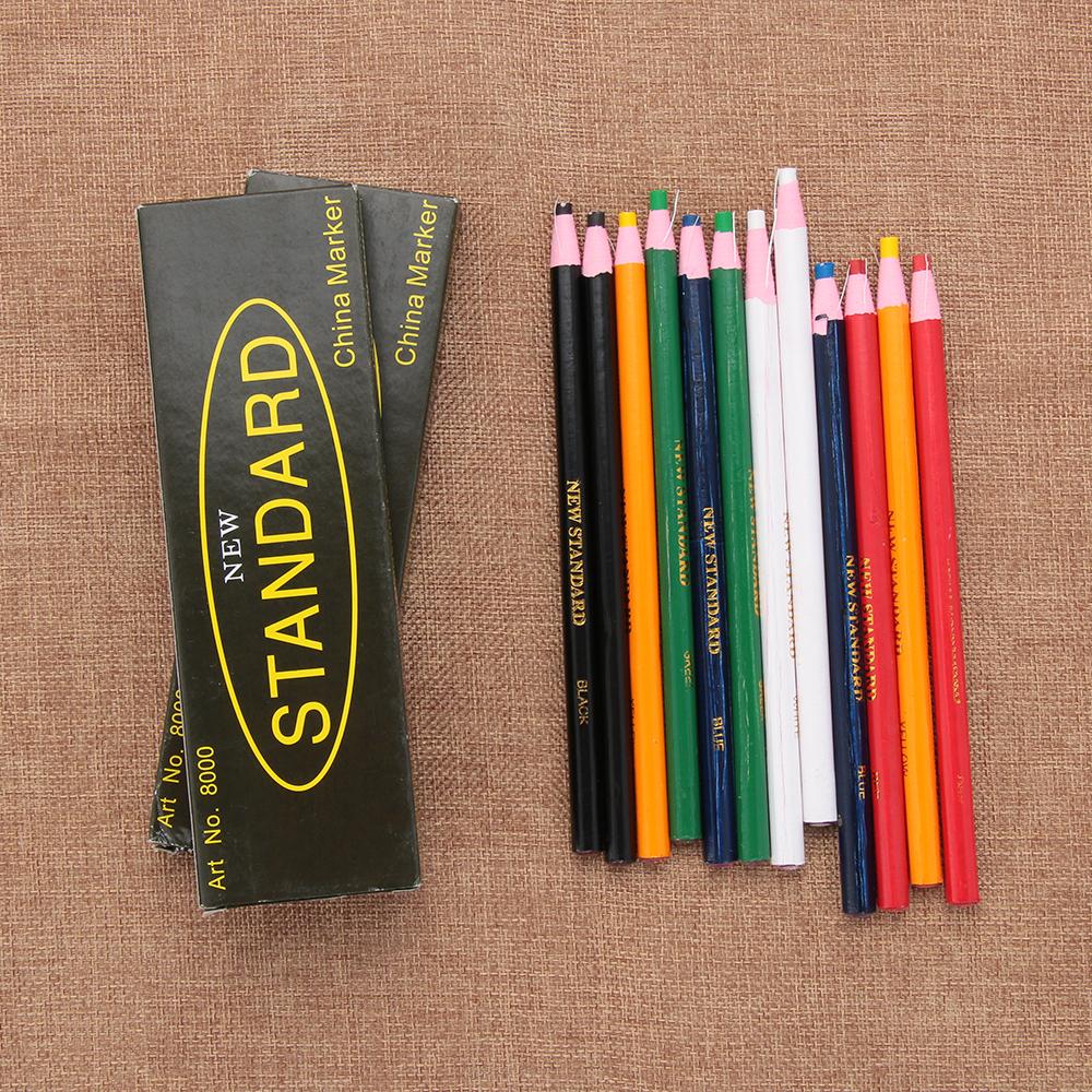 12PCS Tailor Garment Pencil Cu - Tailor Chalk Marker ulasan dan harga