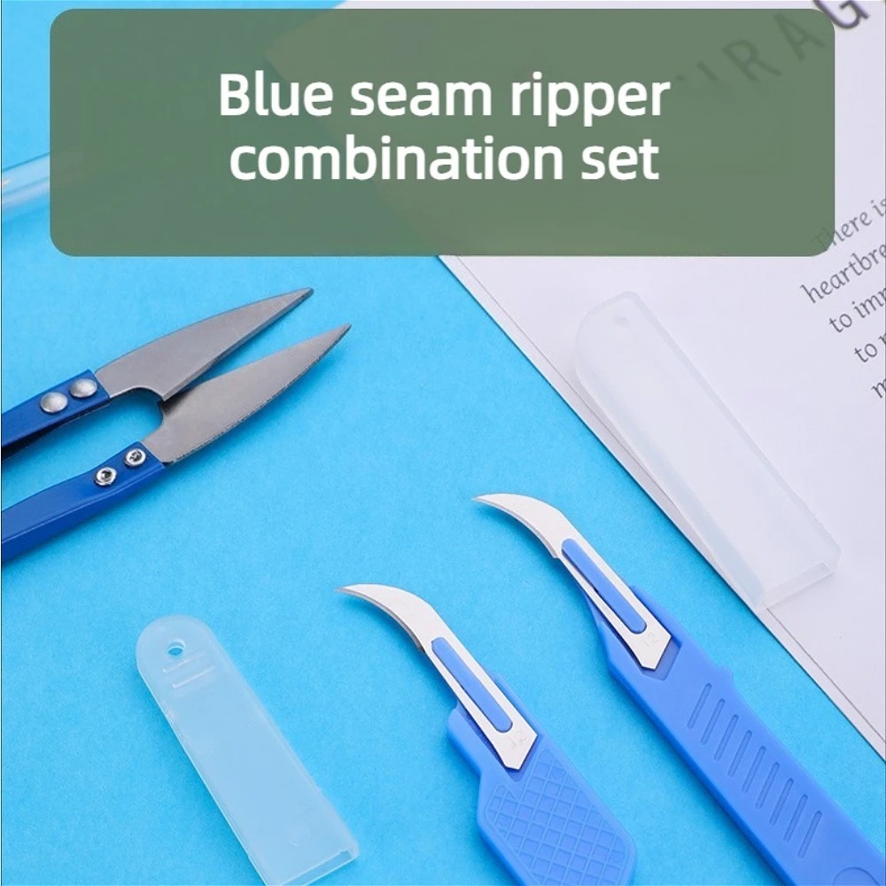 Blue Sewing Kit 5Pcs Thread Ri - Seam Ripper Tool ulasan dan harga